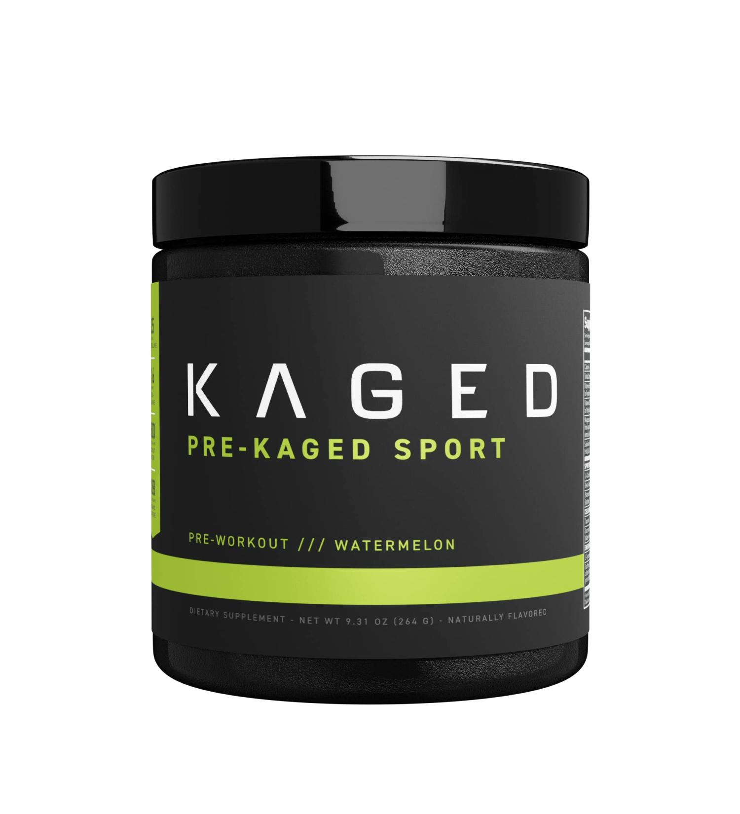 Kaged Pre Workout Powder Muscle Pre Sport Pre Workout for Men and Women  Increase Energy  Focus  Hydration  and Endurance  Organic Caffeine  Plant Based Citrulline (Watermelon) - Buy Online on GoSupps.com