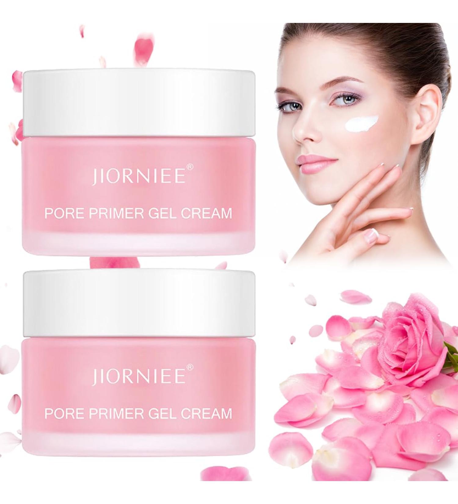 BeautyMin Pore Primer Gel Cream 2 pieces Jiorniee Pore Filling Gel Cream Pore Priming Gel Cream Pore Evening Skin Tone Primer Gel Cream Suitable for all skin tones - Buy Online on GoSupps.com