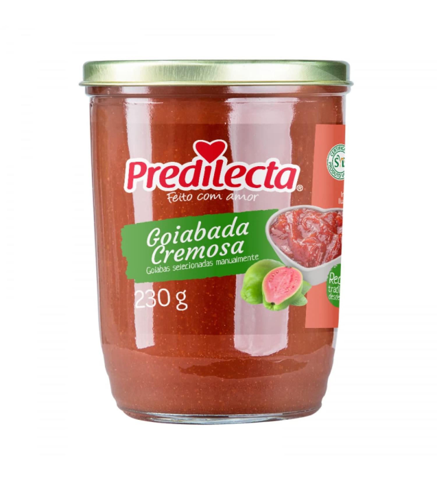 Predilecta - Sweet creamy guava - Ideal for spread - Enjoy in breakfasts and snacks - Product of Brazil - 230g - Buy Online on GoSupps.com