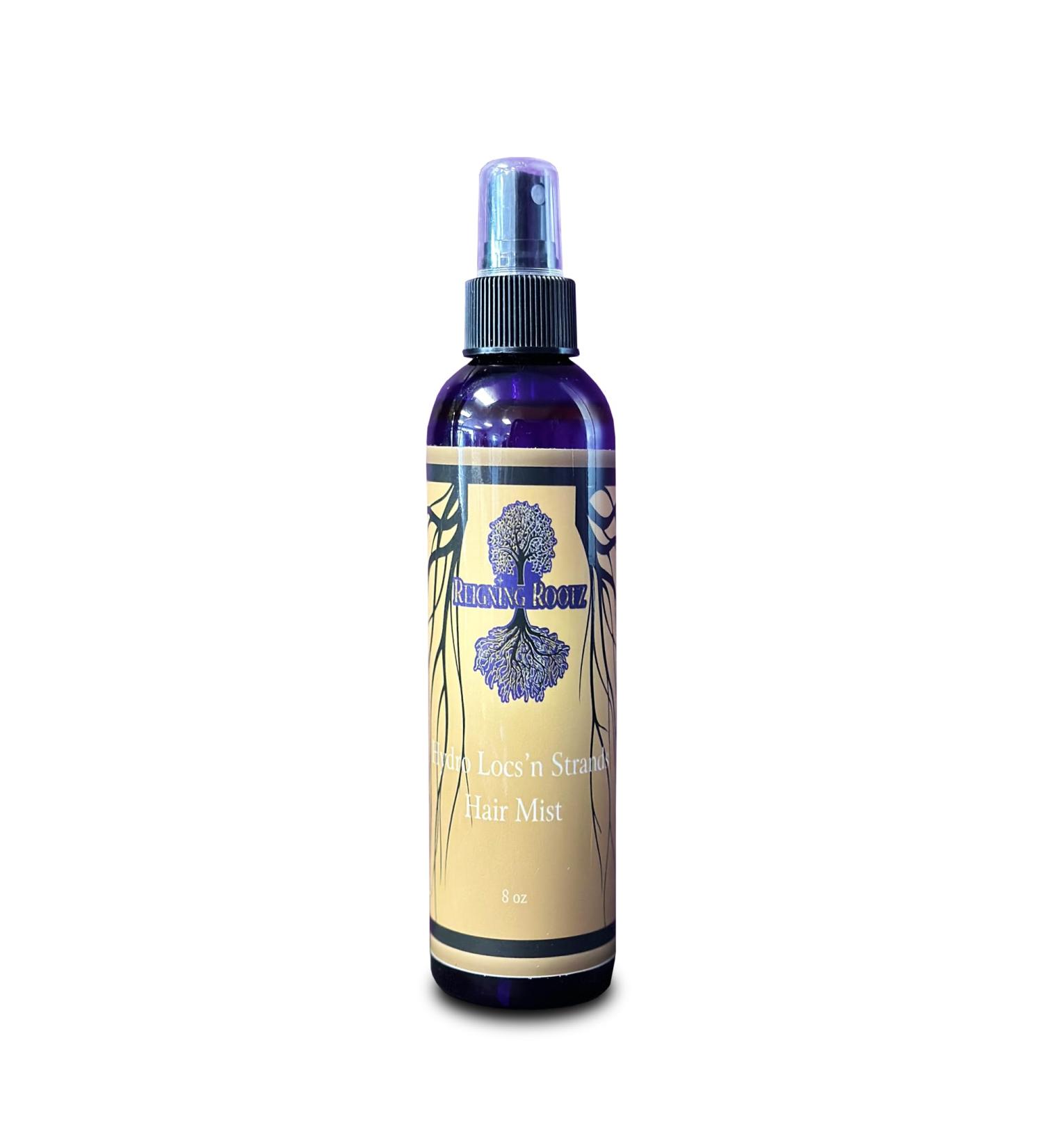 Reigning Rootz Hydro Locs and Strands Hair Mist - Stimulate Scalp Hydration and Revitalization Hair Spray - Made with Natural Ingredients - Suitable For All types of Locs& Strands - 8 Oz - Buy Online on GoSupps.com