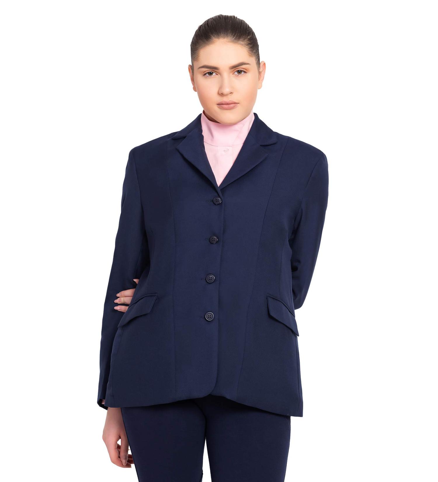 TuffRider Women's Regular Starter Show Coat 10 Navy - Elegant Equestrian Apparel - Buy Online on GoSupps.com