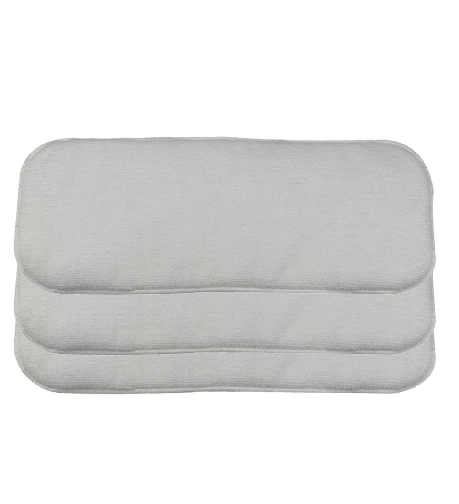 Happy Cherry Baby Diapers - Washable & Reusable Microfiber Cloth Diaper Inserts Set of 3 - Soft Fabric for Ultimate Comfort - Eco-Friendly Cloth Diapers - White - Buy Online on GoSupps.com