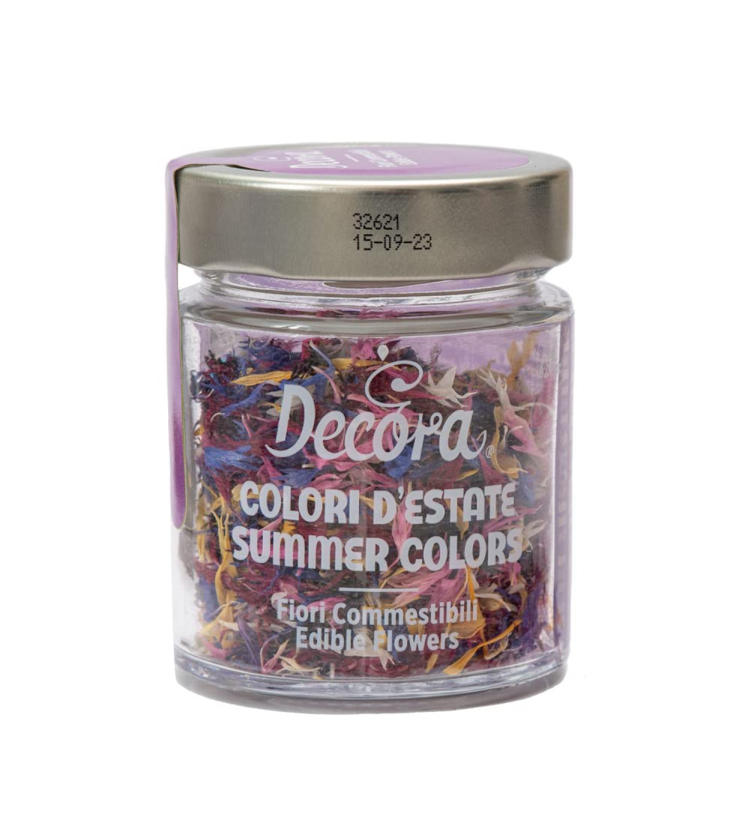 Buy Decora 0201012 Edible Flowers - Summer Colours 0.5g (Pack of 4) for International Shipping | Enhance Your Baking & Desserts - Buy Online on GoSupps.com