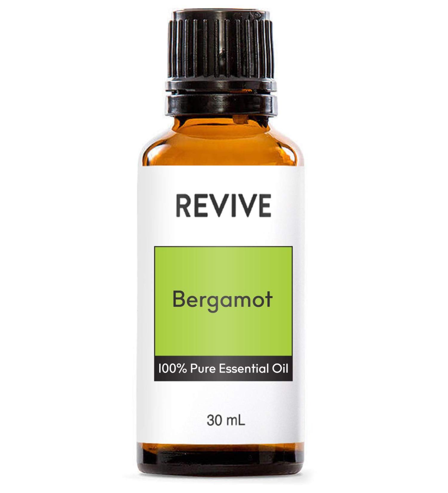 Bergamot Essential Oil 30mL by Revive Essential Oils - 100% Pure Therapeutic Grade for Diffuser Humidifier Massage Aromatherapy Skin & Hair Care