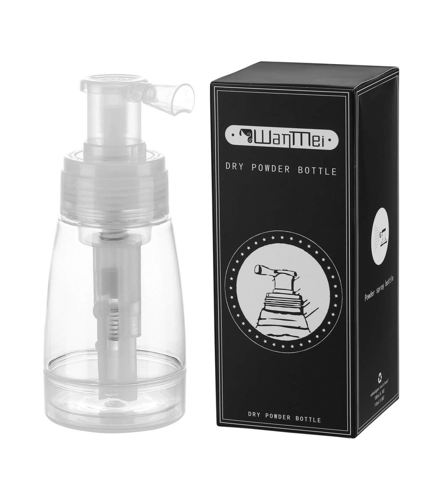 CCbeauty 6 oz Powder Spray Bottle - Travel-Friendly Dismountable Cosmetics Bottle 180 ml with Locking Nozzle - Buy Online on GoSupps.com