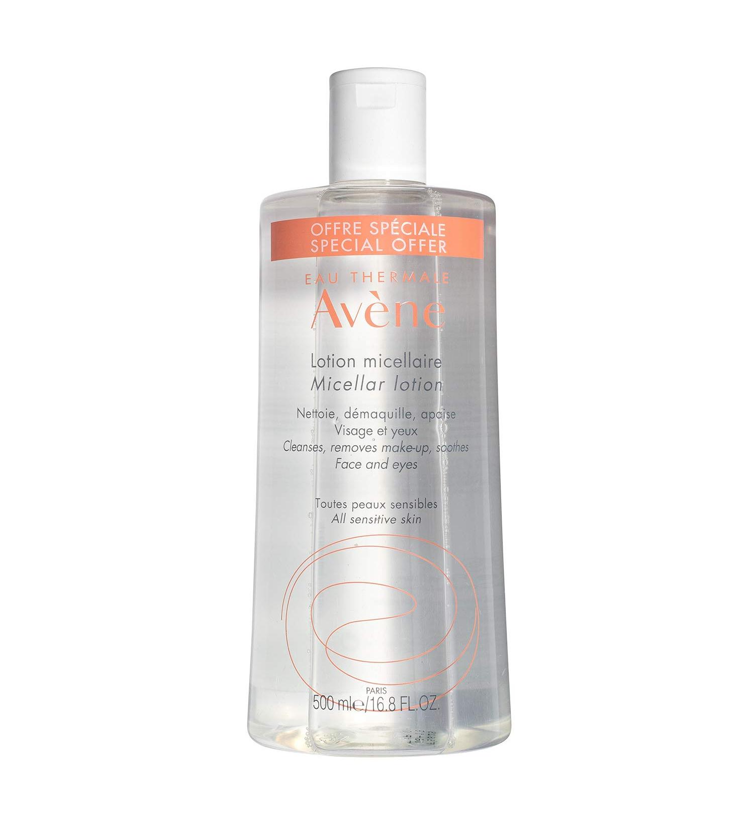 Eau Thermale Avene Micellar Lotion Cleansing Water 16.8 Fl Oz - All Skin Types - Buy Online on GoSupps.com