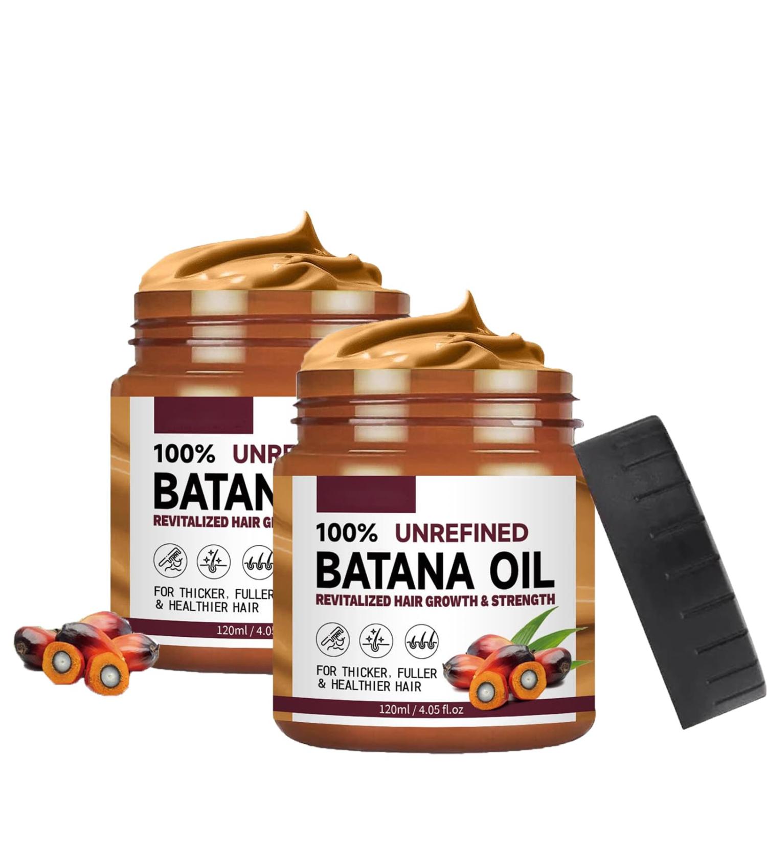 KiJalyelu Batana Oil for Hair Growth and Nourishment Natural Batana Oil for Hair Growth for Healthier Thicker Hair Prevent Hair Loss Promotes Hair Strength - 120ml - Buy Online on GoSupps.com