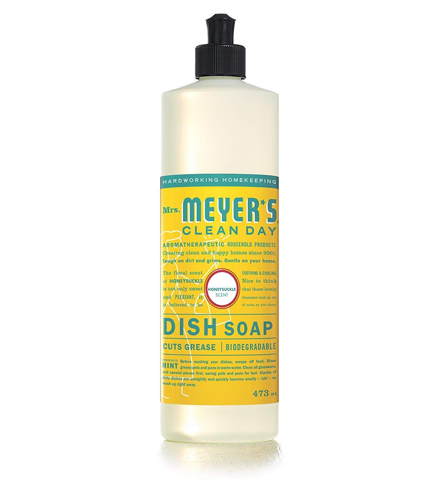 Mrs. Meyers Clean Day Honeysuckle Dish Soap 473 ml (Pack of 2) - Buy Online on GoSupps.com