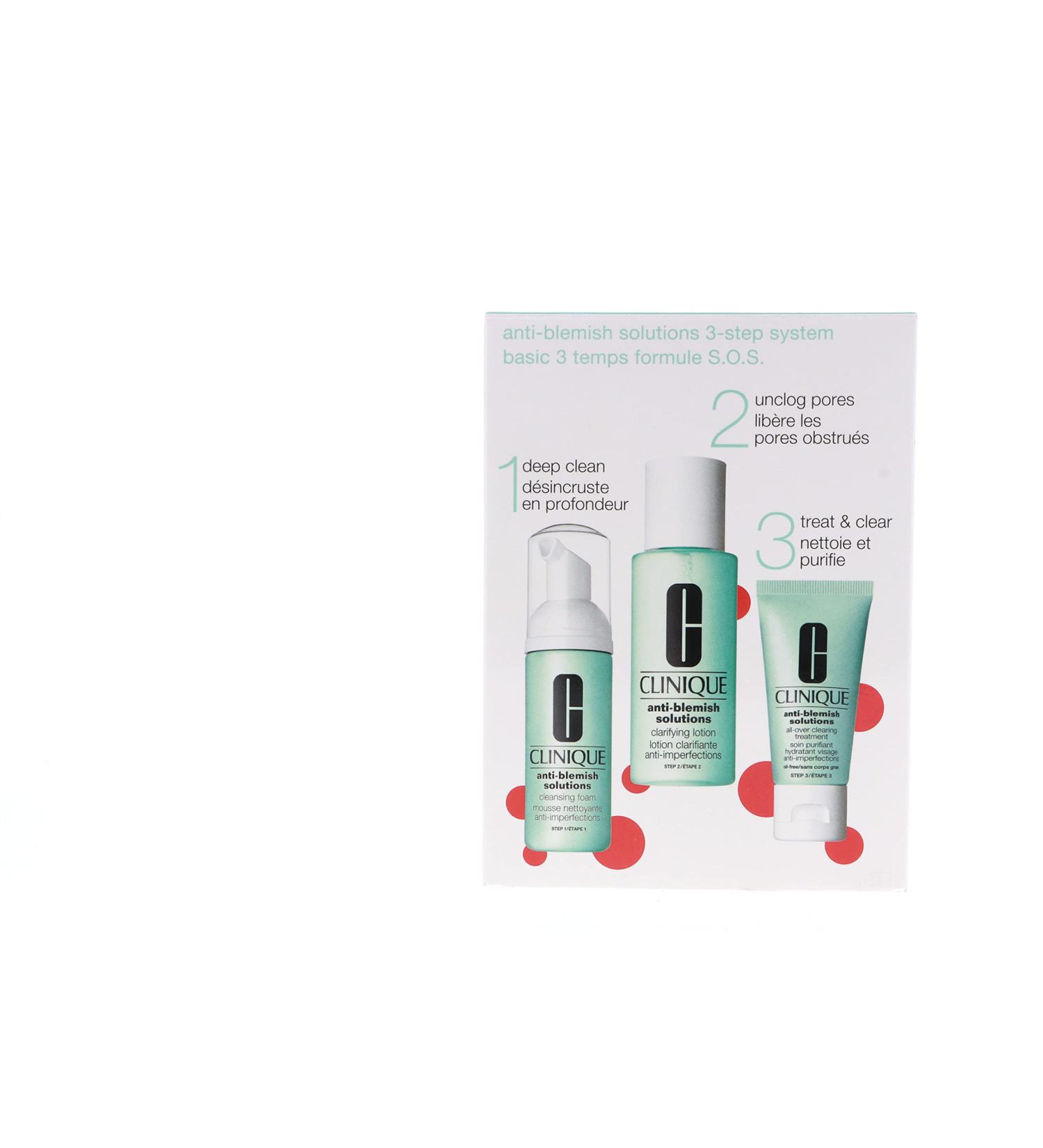 Clinique Acne Solutions Clinical Clearing Kit with Clearing Gel - Buy Online on GoSupps.com