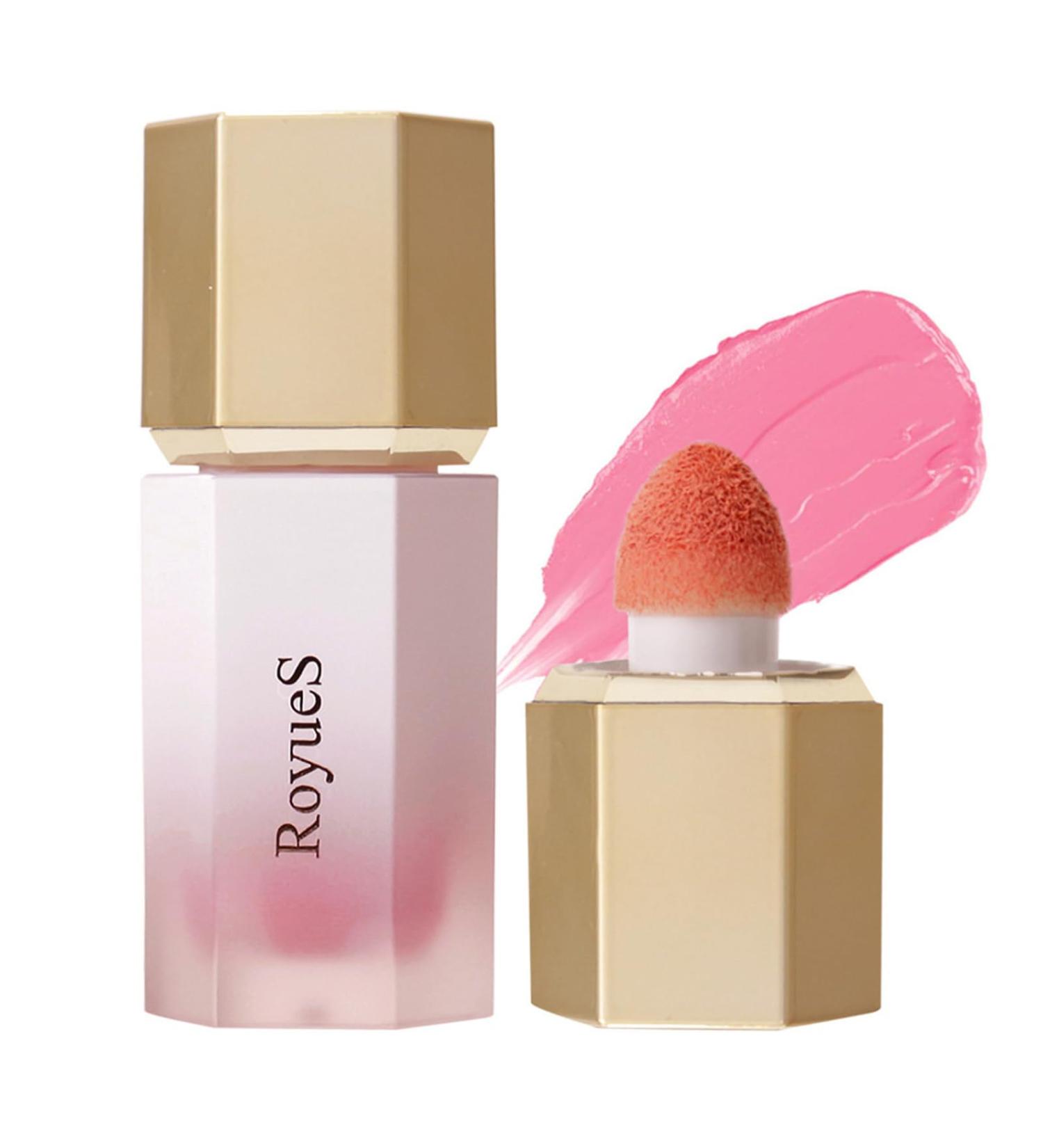 Liquid Cheek Soft Cream Blush Rouge Long-Lasting Formula Women's Cosmetics Makeup for Daily Use at Workplace - Buy Online on GoSupps.com
