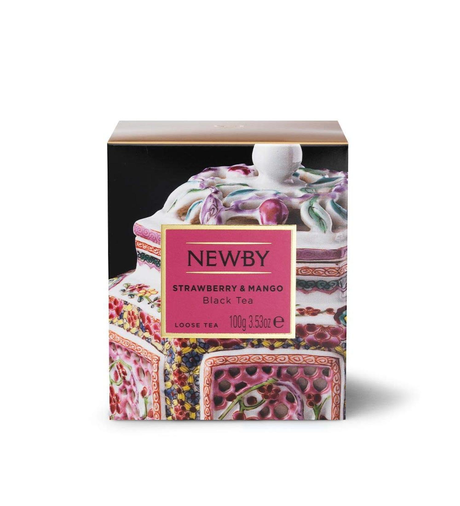 Newby Teas Strawberry & Mango Loose Leaf Tea 100 g
