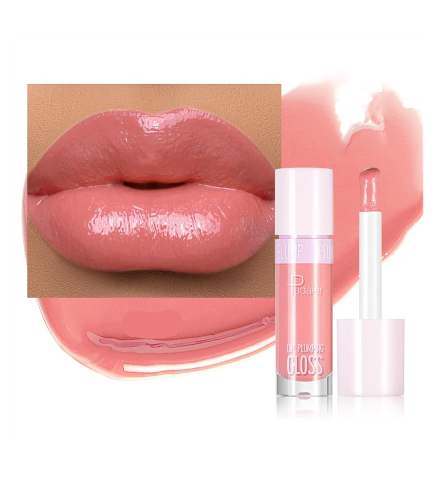 Ginger Lip Glaze - Moisturizing Lip Gloss | Long-Lasting Non-Stick Color:03 - Buy Online on GoSupps.com