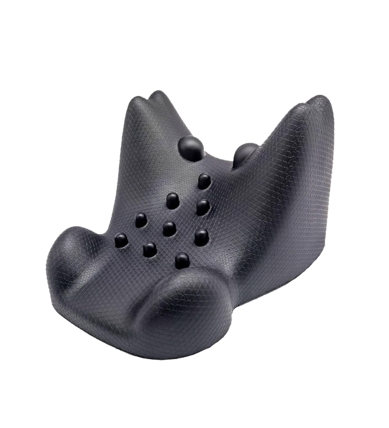 Neck and Shoulder Relaxer Cervical Traction Device for Muscle Tension Relief Neck Stretcher for TMJ Pain Relief and Cervical Spine Alignment - Buy Online on GoSupps.com