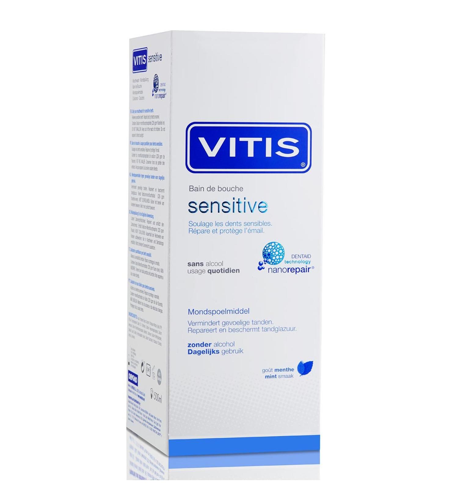 Vitis mouthwash sensitive 500 ml