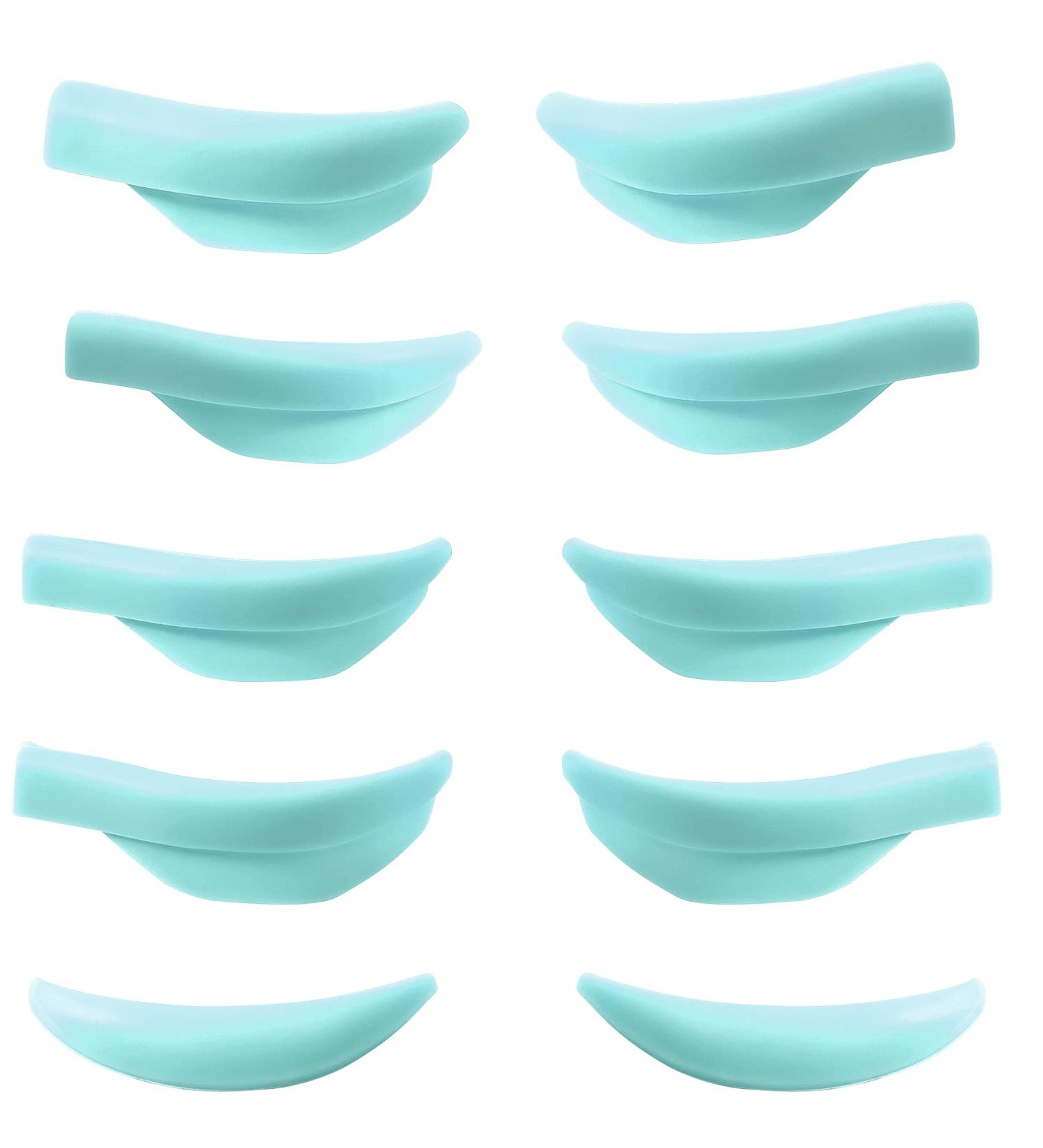 Lash Lift Rods & Green Eyelash Perm Pads | Mega L Curl Lash Lamination Shields - 100 Applications 6 Sizes for Perfect Curl - Buy Online on GoSupps.com