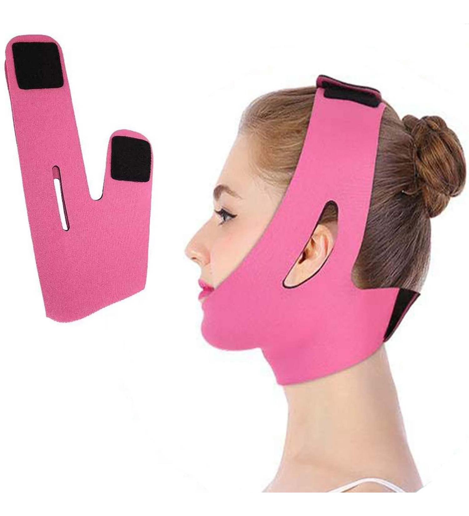 V-Face Slimming Mask for Double Chin - V-Shaped Skin Tightening Belt for Slimming Face and Chin Line - Buy Online on GoSupps.com