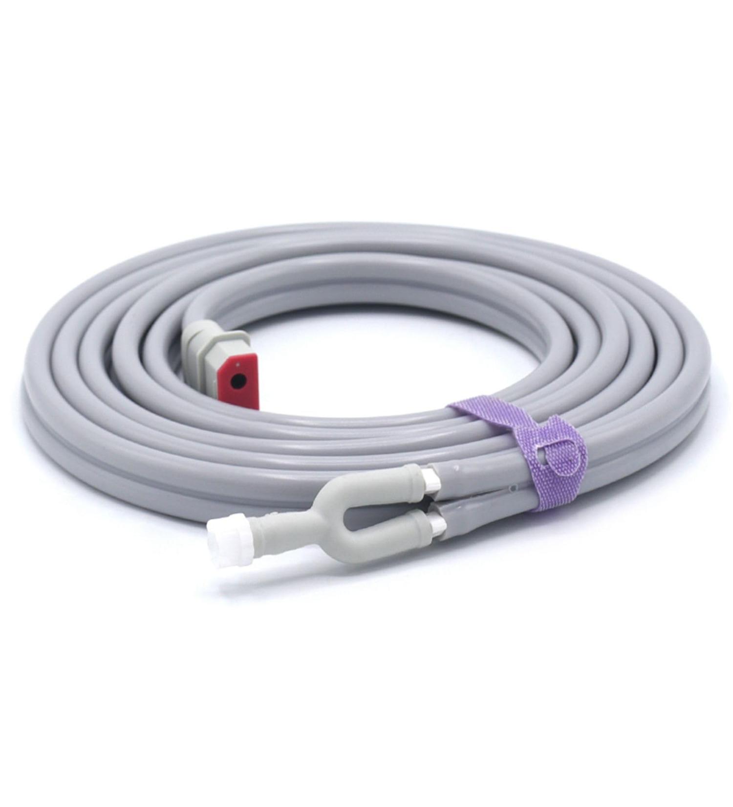 8.2FT NIBP Adapter Hose for Nihon Kohden SVM7000 | Dual Blood Pressure Tube with BP18 Connector | Compatible Adult/Pediatric Cuff - Buy Online on GoSupps.com