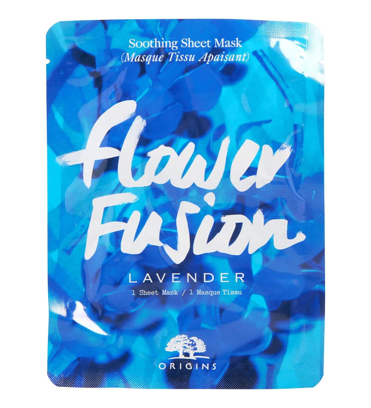 Origins Flower Fusion Lavender Soothing Sheet Mask 1 Sheet Mask