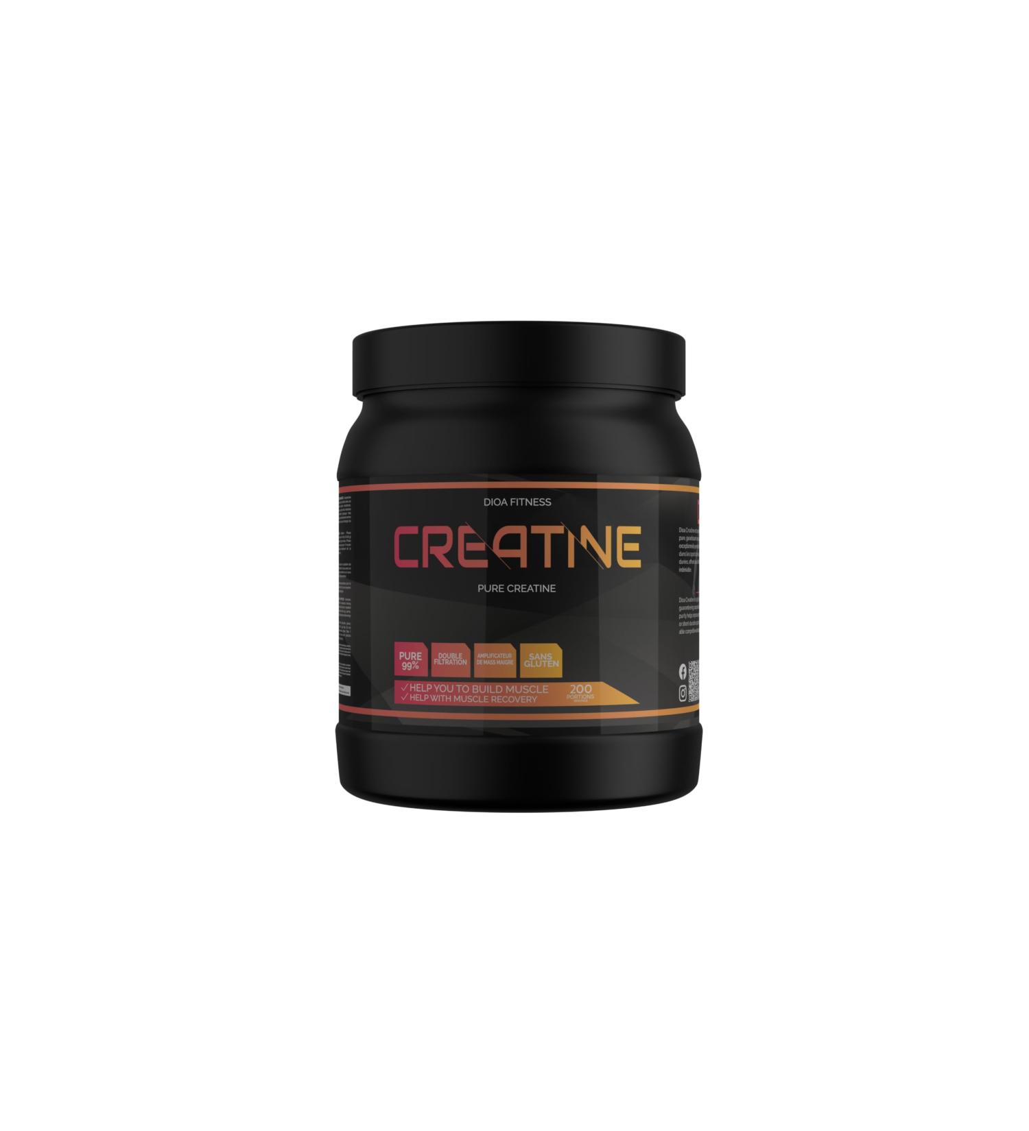 DIOA Fitness Creatine Monohydrate 1000g - Unflavored - Enhances performance and strength supports muscle growth - 200 servings for sustained workout benefits. - Buy Online on GoSupps.com