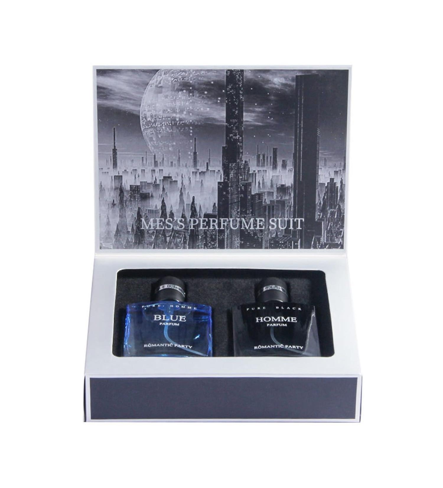 Men's Fragrance Sets - Fresh Long Lasting Eau de Parfum - Men's Everyday & Dating Fragrances Exude Manly Charisma 60ml/2.0 Fl Oz Black - Buy Online on GoSupps.com