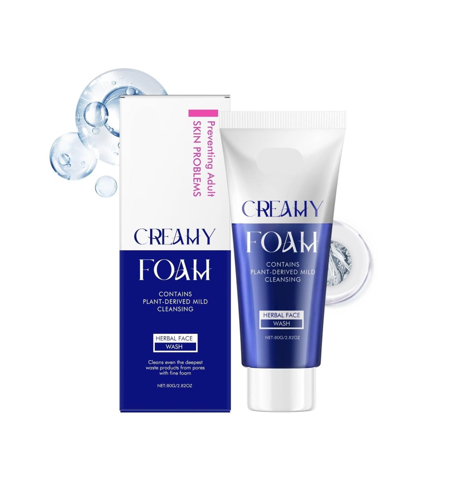 Nettoyant Visage Doux Et Apaisant - Hydratant Non Raffermissant Nettoyant En Profondeur For Une Peau Douce Et Confortable(2PCS) 1 g (Lot de 1) - Buy Online on GoSupps.com