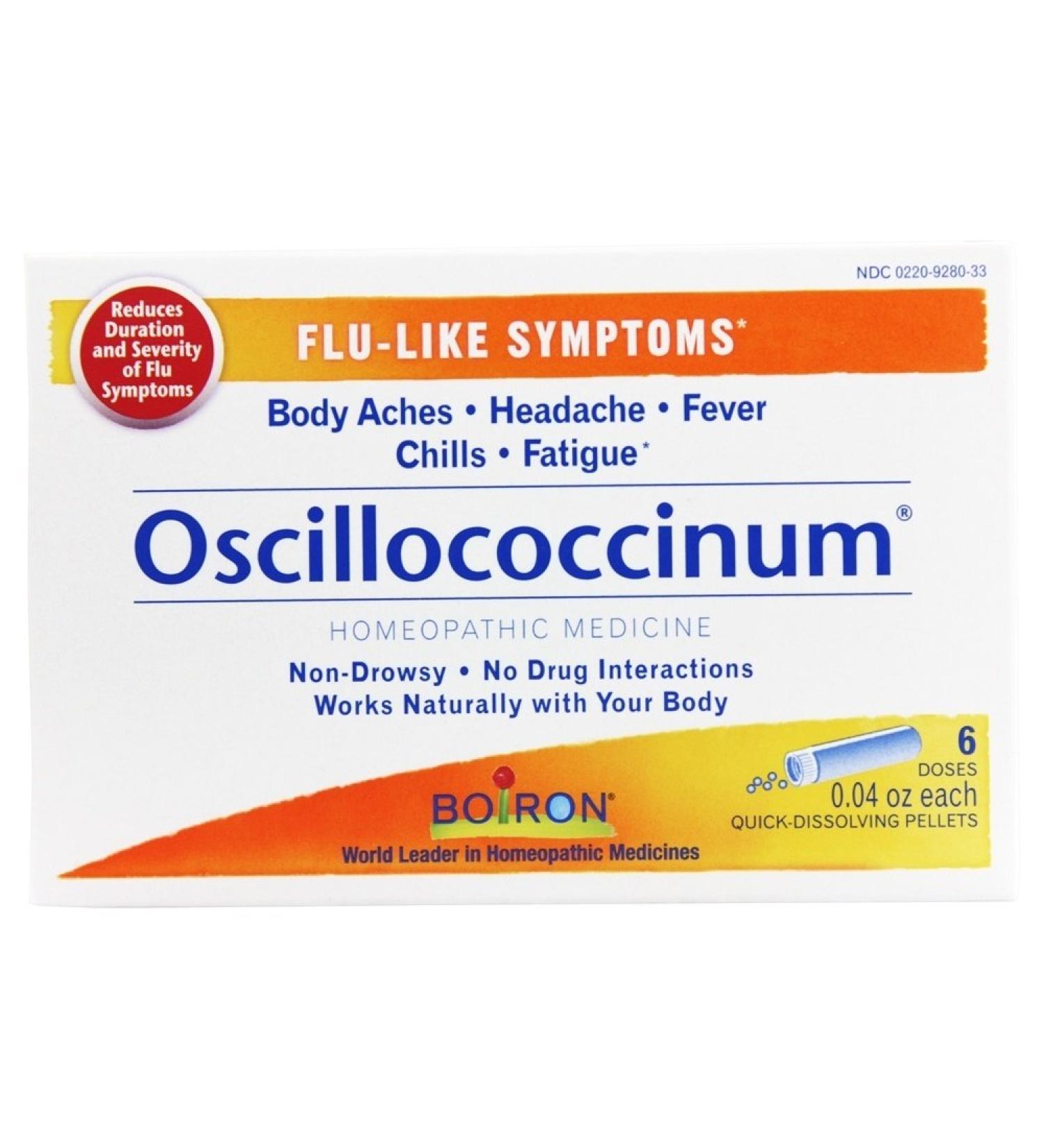 Oscillococcinum Flu-Like Symptom Relief - Fast Acting Homeopathic Remedy - Buy Online on GoSupps.com