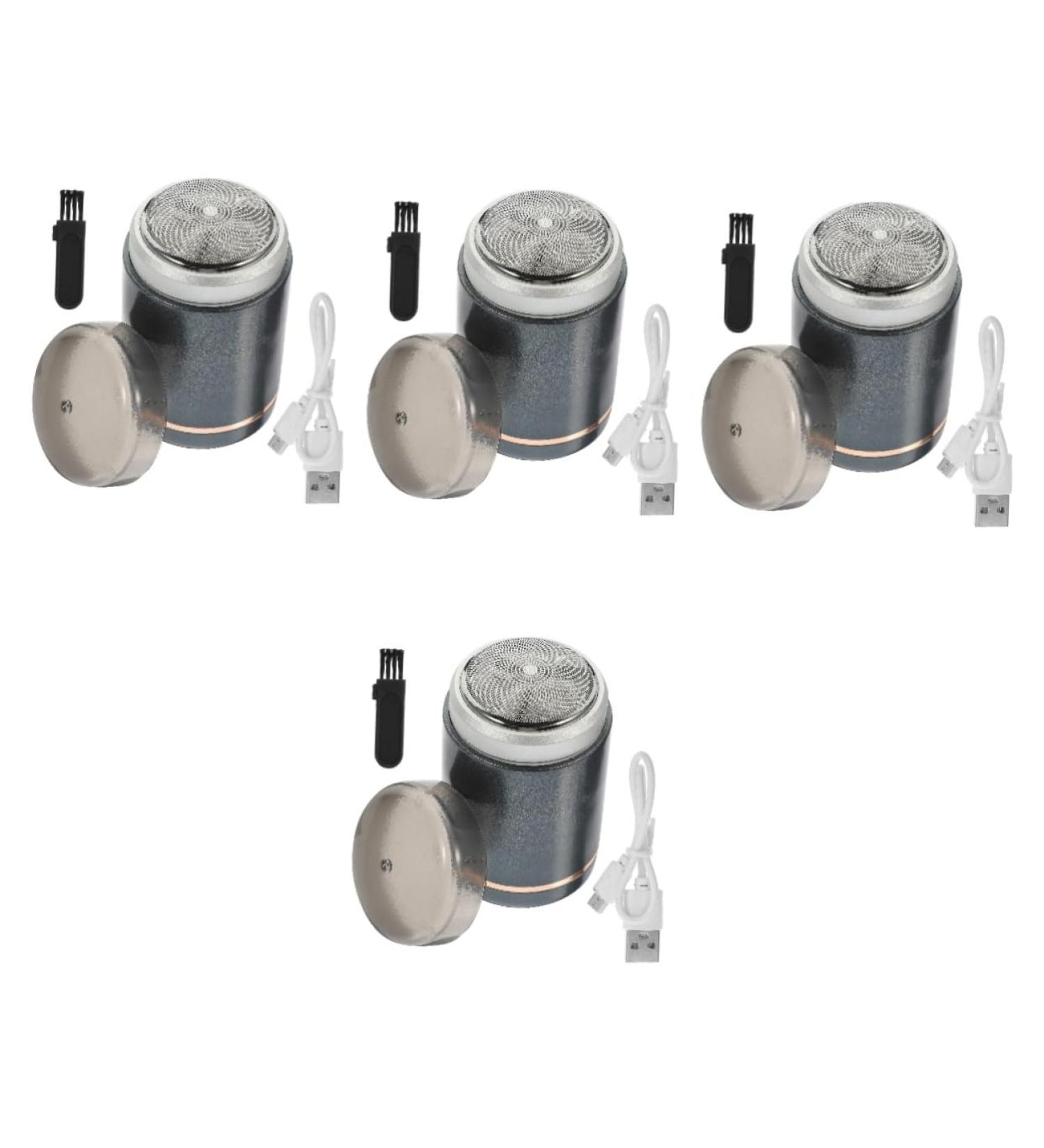 Travel Electric Shaver for Men - Balacoo 4 Sets Portable USB Charge Razor | Best Facial & Body Trimmer - Buy Online on GoSupps.com