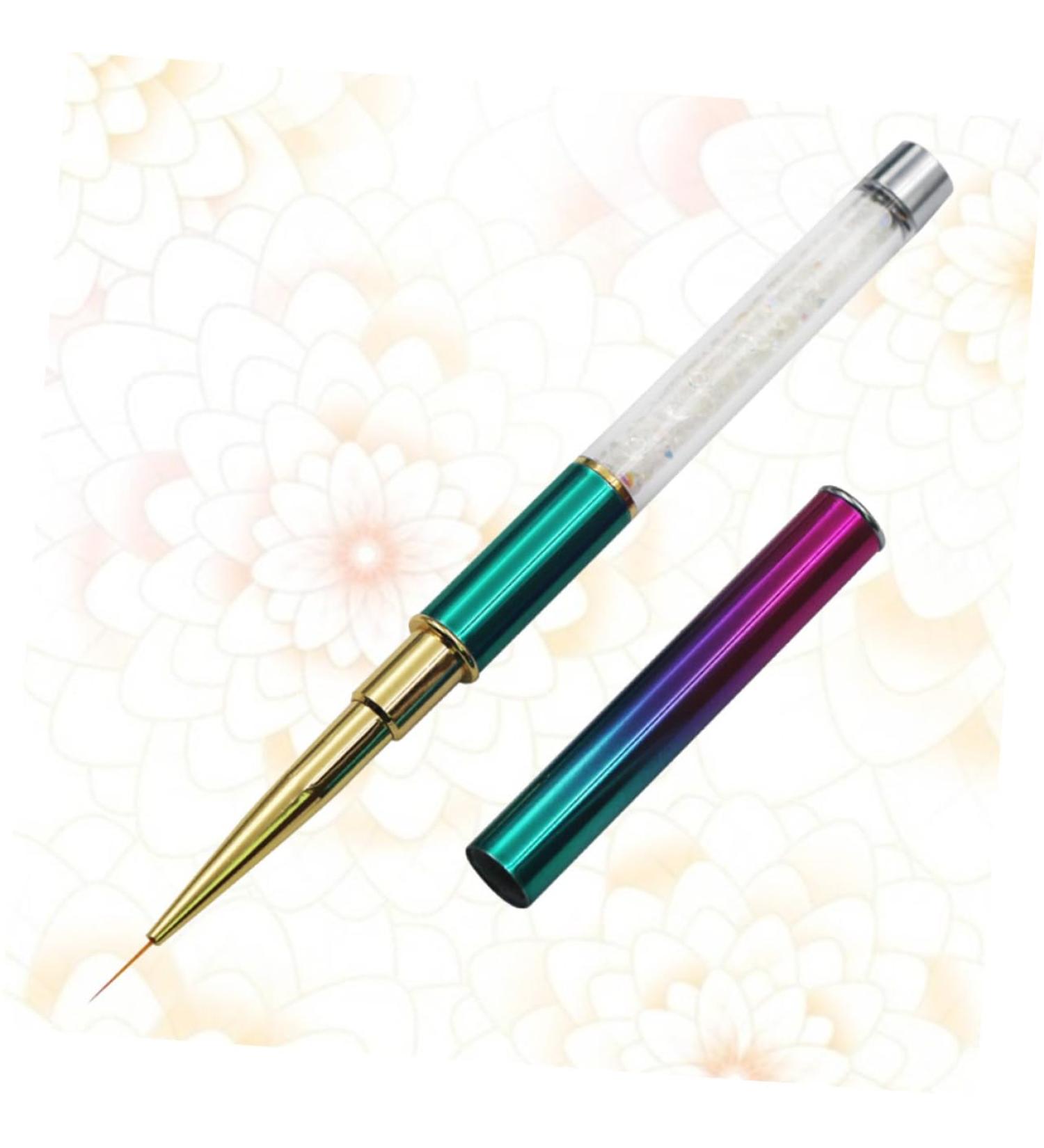 POPETPOP Nail Art Polish Pens Nail Art Pen Nail Dotting Pen Nail Crystal Pen Nail Art Tool Nail Art Liner Nail Paint Marker Nail Art Brush Nail Painting Pen Very Fine Manicure Tools Size 2 As Shown - Buy Online on GoSupps.com