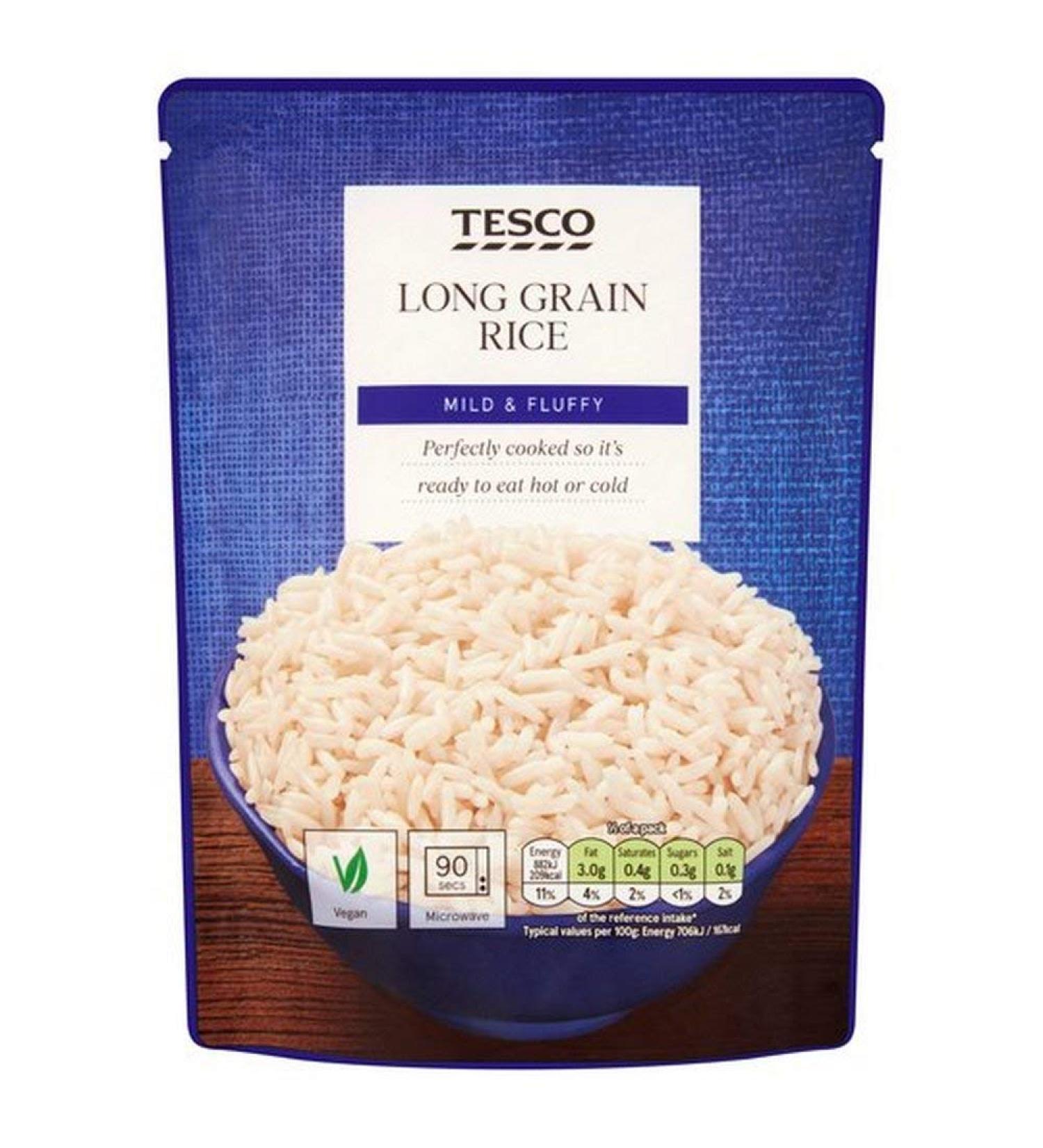 Tesco Whole grain microwave rice 250g