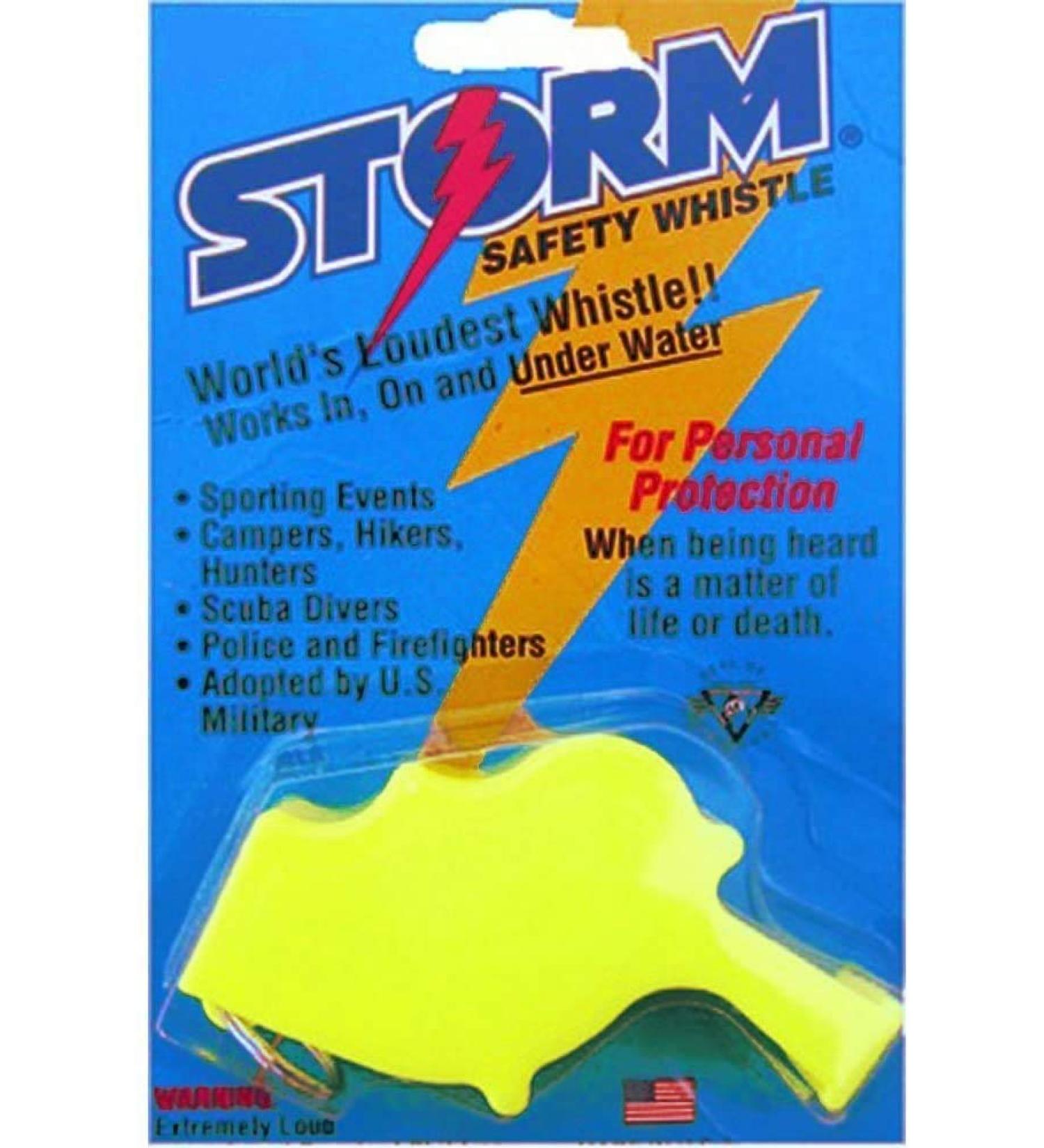 Storm Alert whistle yellow