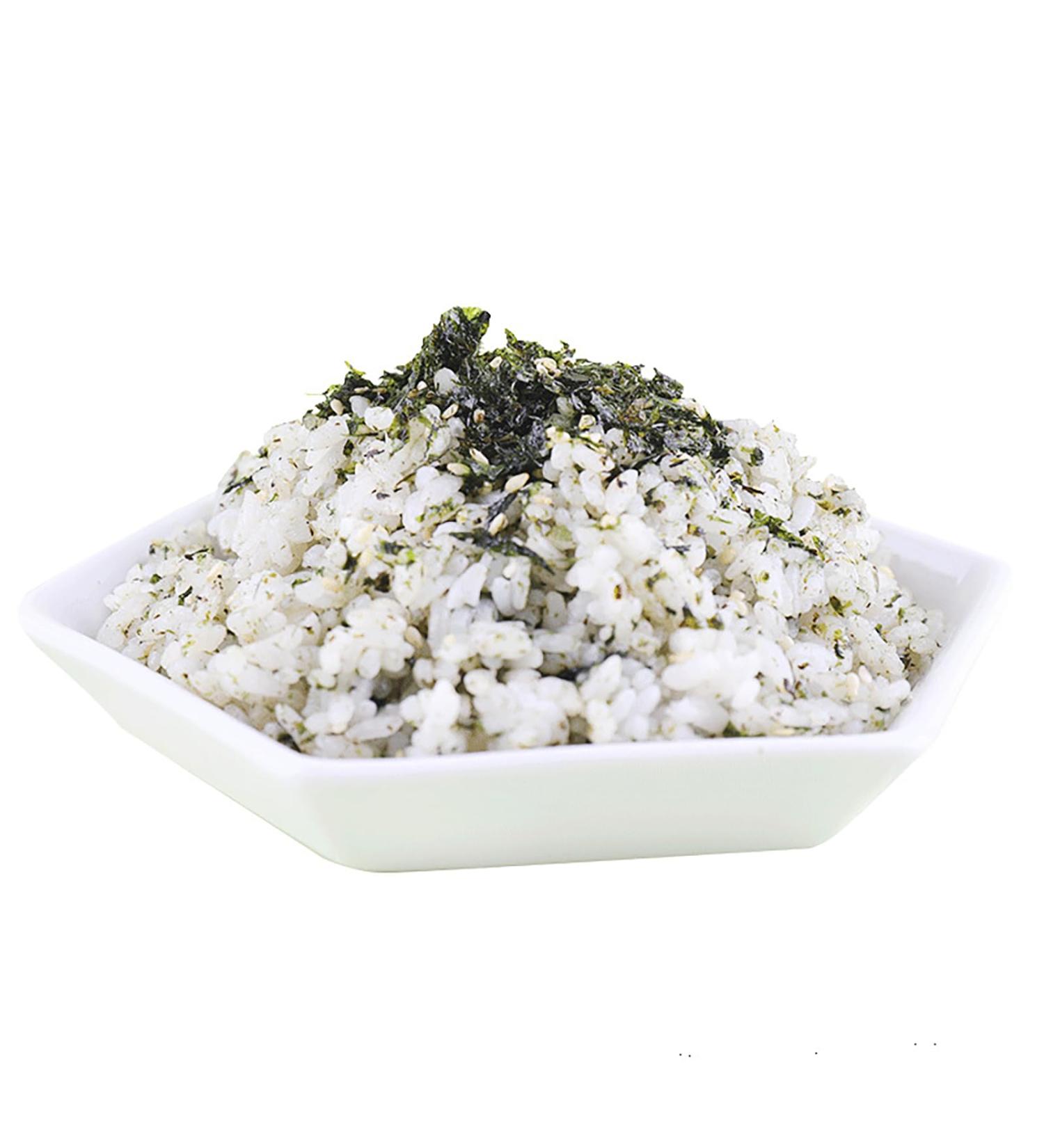 Sesame Seaweed Crushed Rice Mix Ingredients Sesame Flavored Sushi Seaweed Snacks Instant Seaweed (100g/Bottle) - Buy Online on GoSupps.com