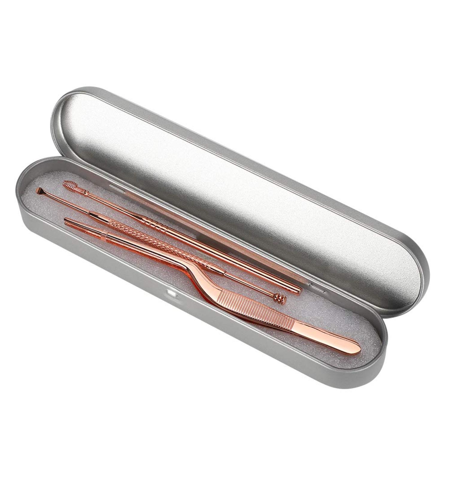 Ear Tweezers Ear Curette Non-slip for Travel Clean Ear Care Home - Buy Online on GoSupps.com