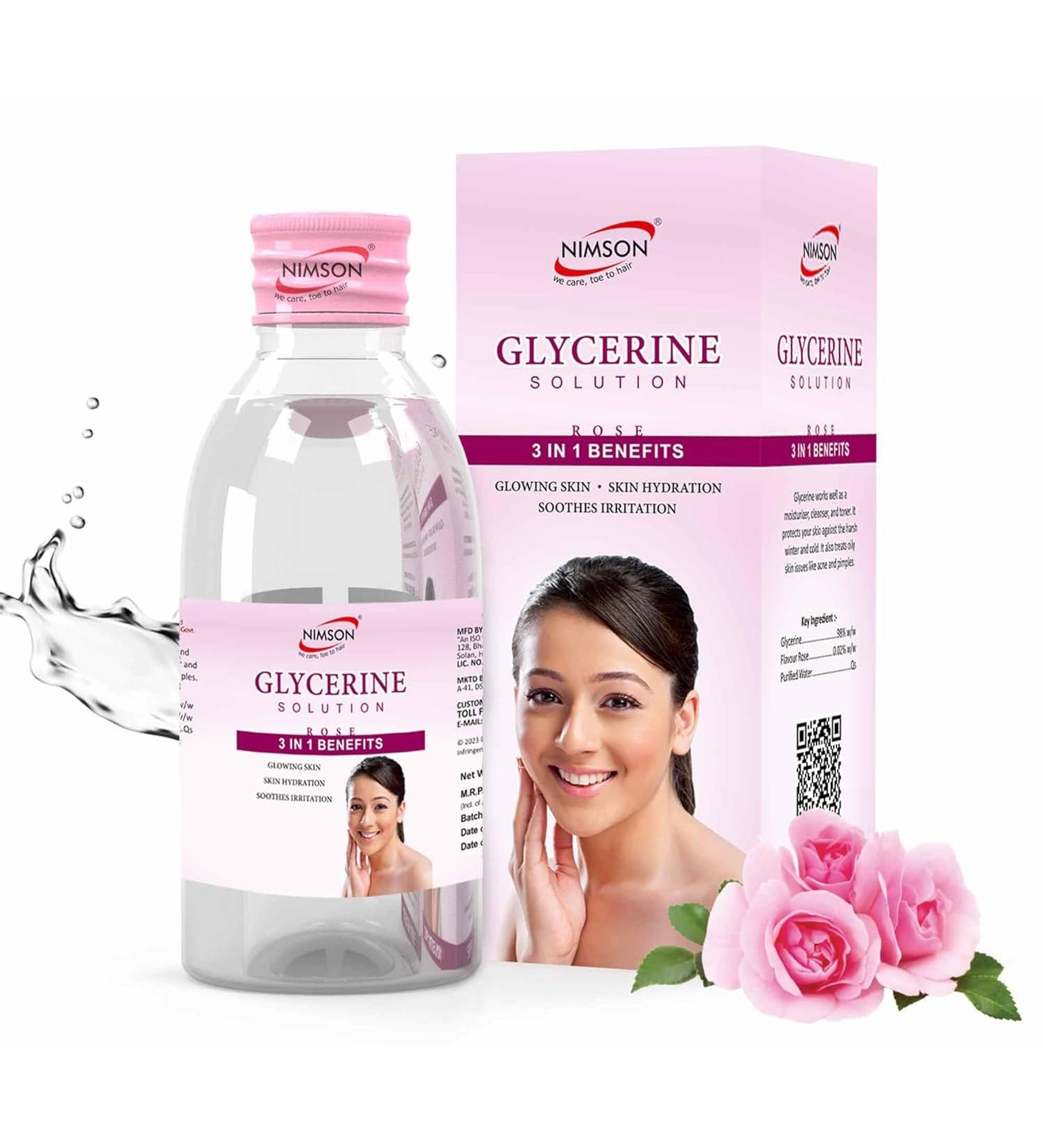 Glycerine for Skin Protection Moisturizing and Promotes Healing and Soothes Irritation | Suitable for all skin types | Pure & Vegan | (200ml) - Buy Online on GoSupps.com