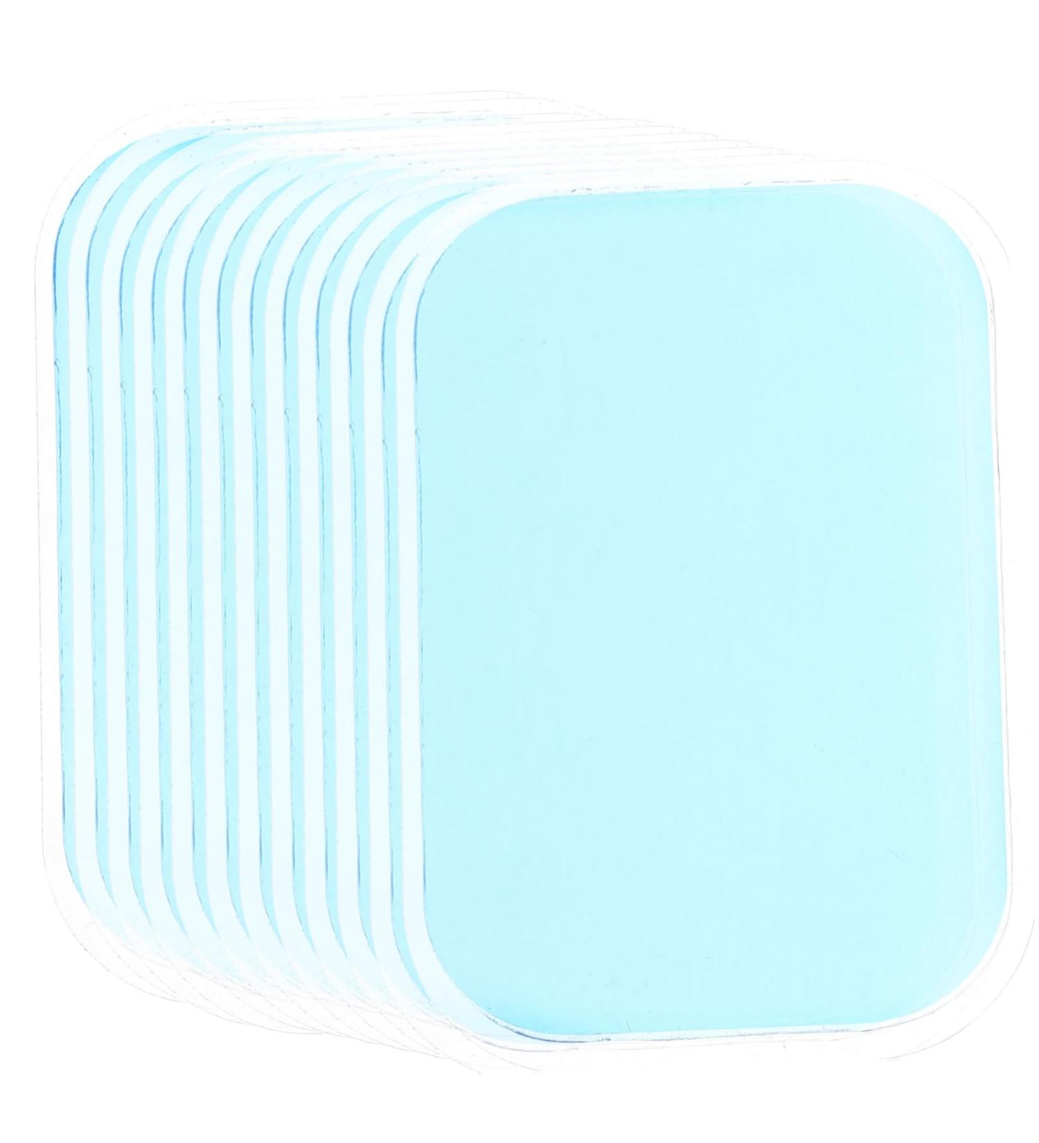Partykindom 24 STK Abdominal Muscle Gel Pads & Belt - Ultimate Muscle Trainer Stimulator Replacement Gel Pads for Effective Abdominal Stimulation & Massage - Buy Online on GoSupps.com