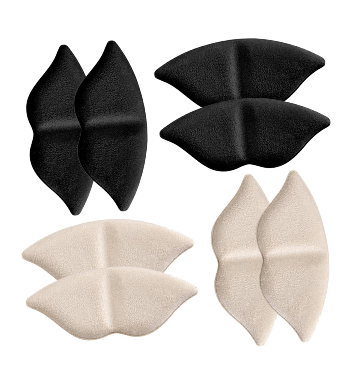 FRCOLOR Heel Pads for Women - 4 Pairs Anti-Wear Stickers & Cushions Abrasion Guard & Grip Inserts Wear-Resistant Heel Protectors - Buy Online on GoSupps.com