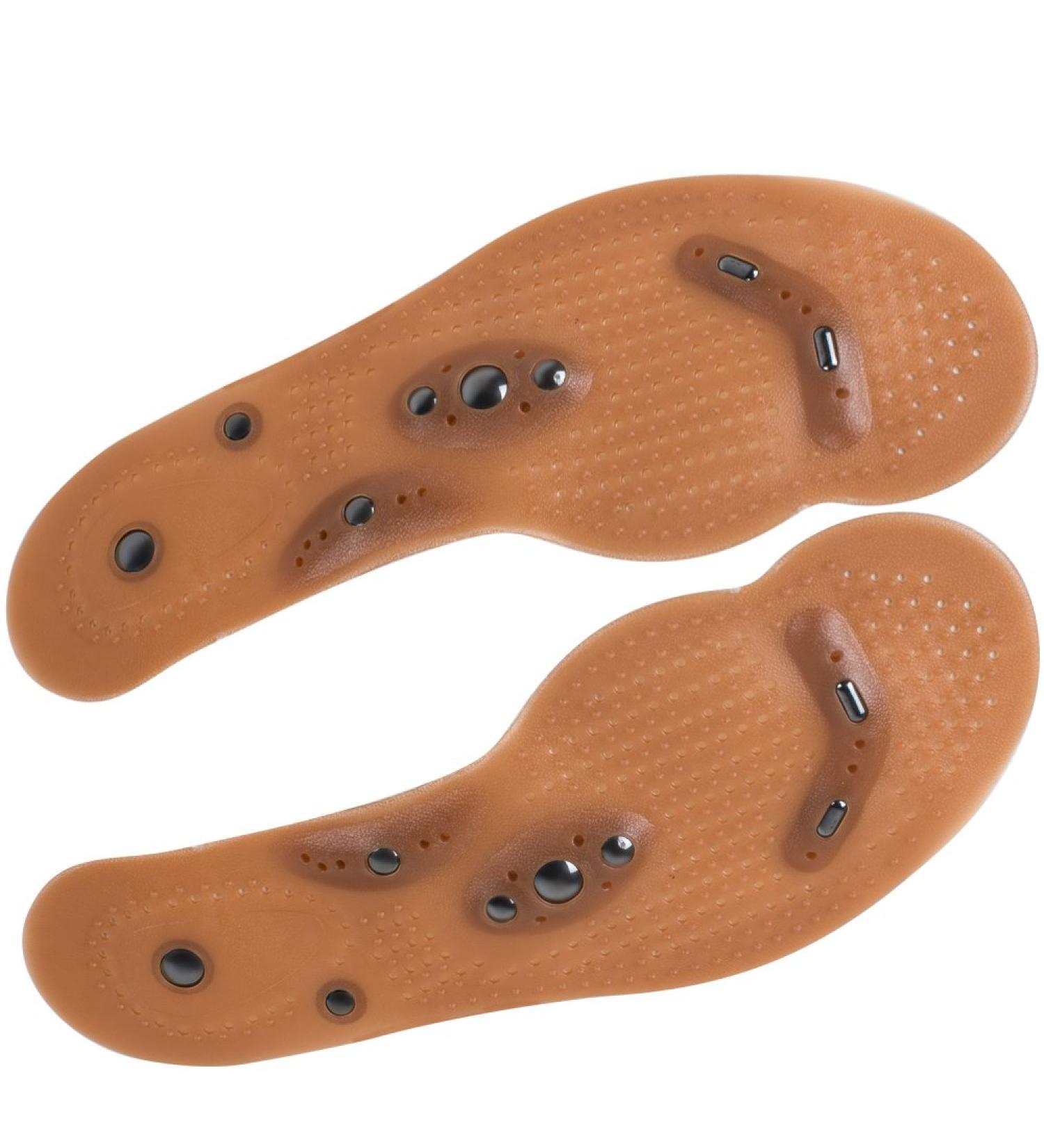 Jinon Massage Insoles for Men & Women - Acupressure Magnetic Therapy Shoe Pads 8.66-9.64in - Buy Online on GoSupps.com