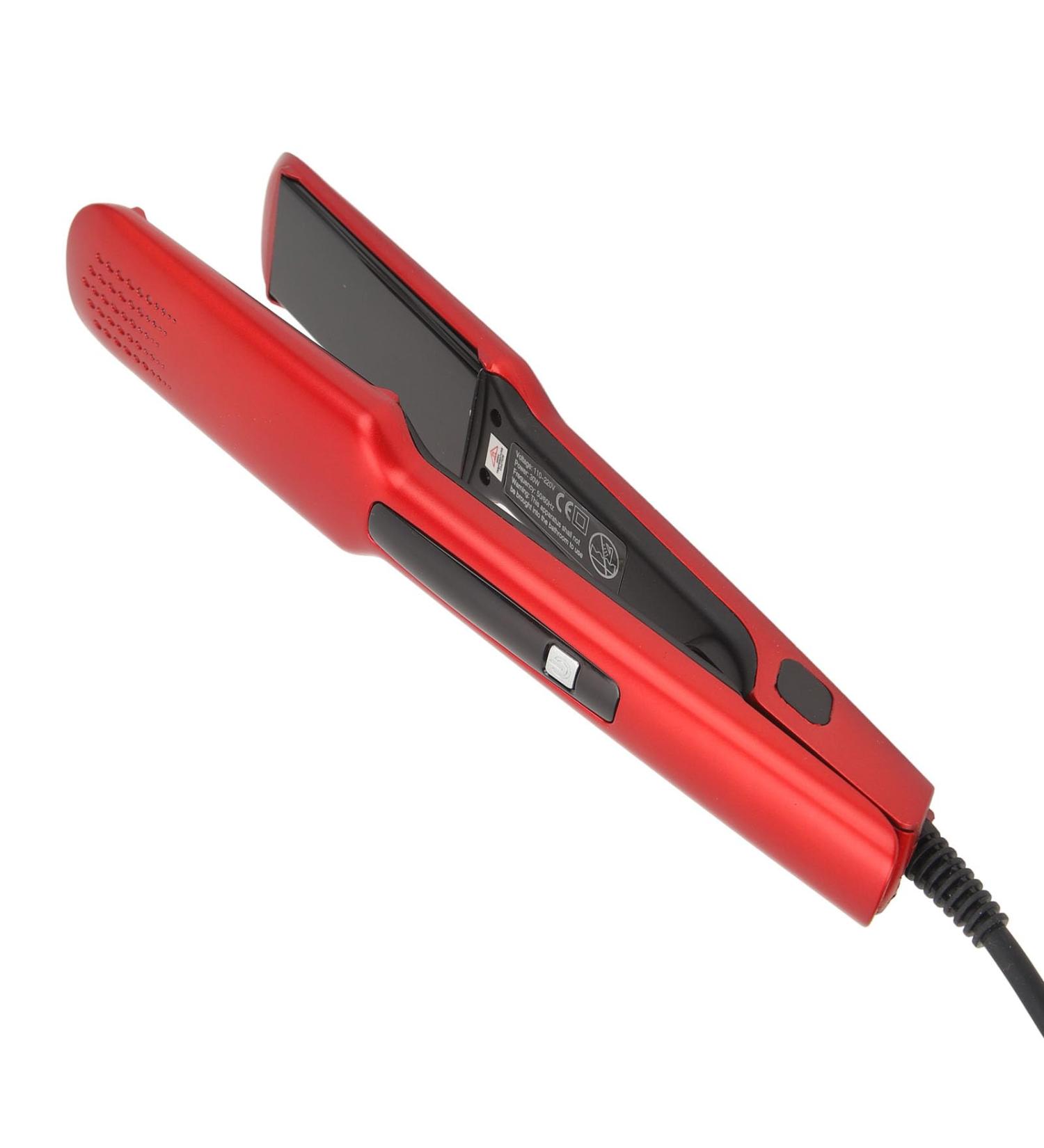 Buy Hair Curler - Negative Ion 2-in-1 Styling Tool | Salon Quality Red Hair Straightener | International Shipping Available - Buy Online on GoSupps.com