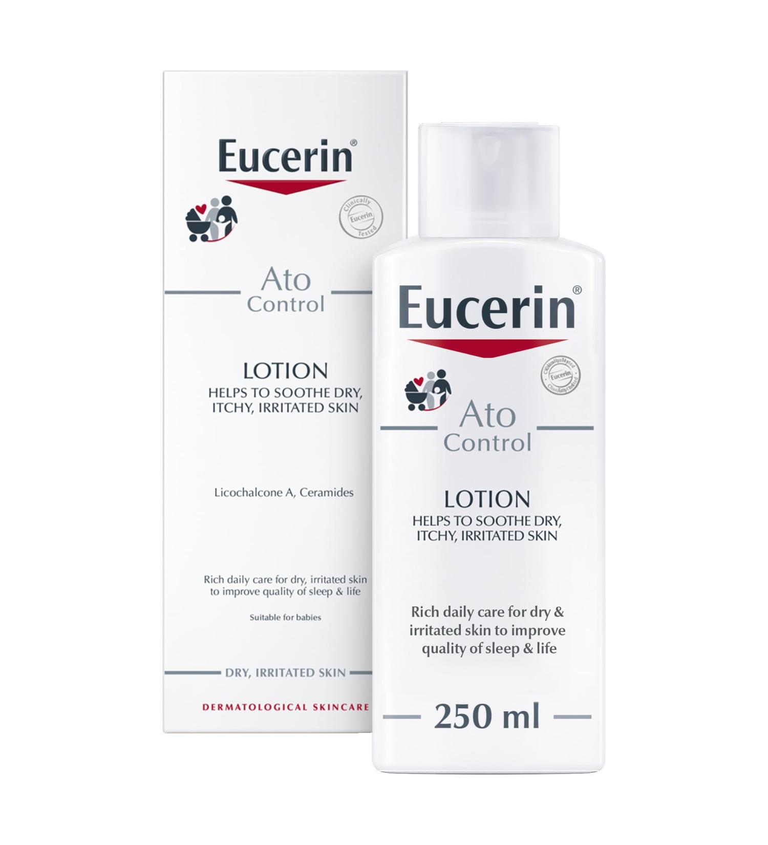 Eucerin Atocontrol Body Care Lotion 250ml - Soothing Moisturizer for Dry Skin | International Shipping Available - Buy Online on GoSupps.com