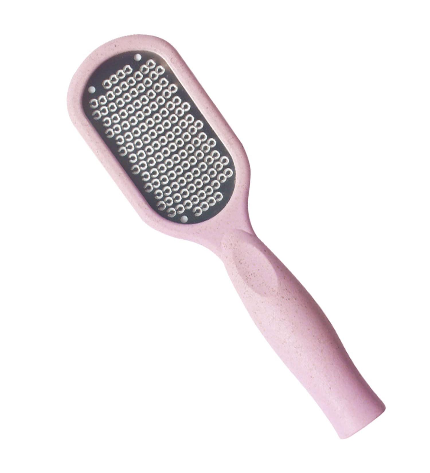 Foot File Stainless Steel Foot Files for Hard Skin Reusable Dead Skin Remover Foot Scraper Hard Skin Remover Foot File Foot Pedicure Tool for Dead Skin Hard Skin and Pedicure (Pink) - Buy Online on GoSupps.com