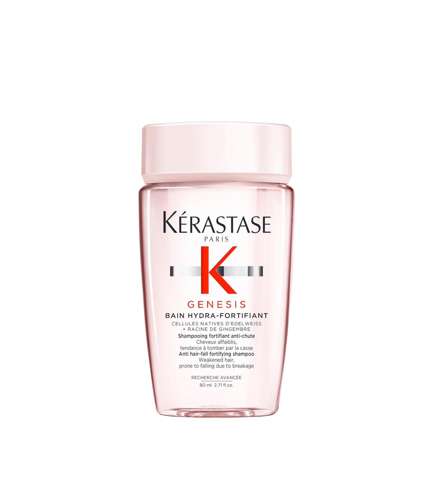 K rastase Genesis Bain HydraFortifiant Nourishing and Strengthening Shampoo With Ginger Root and Edelweiss Flower For Weakened Hair AntiHair Loss 80 ml - Buy Online on GoSupps.com
