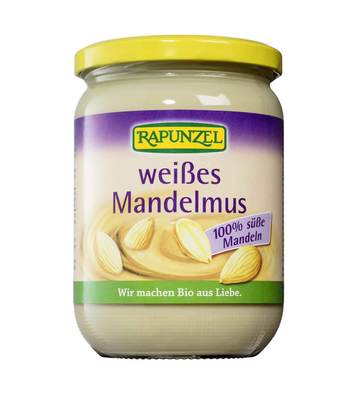 Rapunzel Organic Almond Butter White (6 x 500 gr) Almond 3 kg (1 pack)