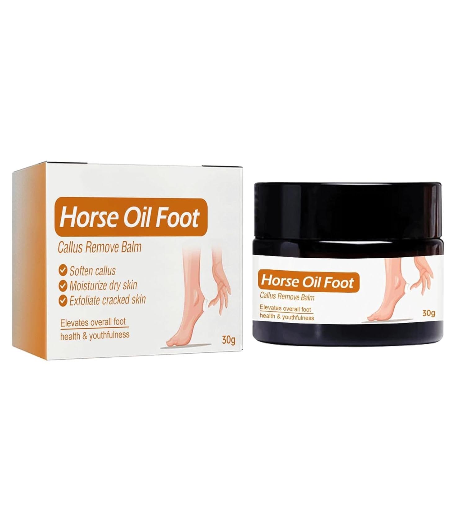 IFFANY Horse Oil Foot Care Cream Oil Foot Wounded Tissue Repair Cream Oil Foot Aftering Cream Raise Keratin and Moisturize Skin - Buy Online on GoSupps.com