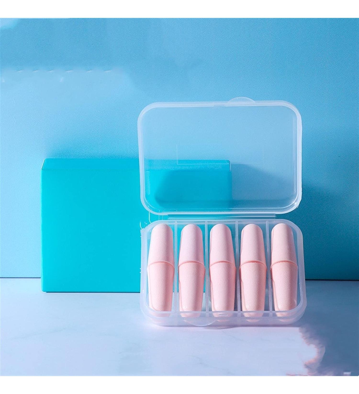 Ear Plugs Cotton earplugs Anti-Noise Sound Insulation and Noise Reduction Student Sleep earplugs Ear Plugs (Color : Pink 5 Sets+Blue 5 Sets) - Buy Online on GoSupps.com