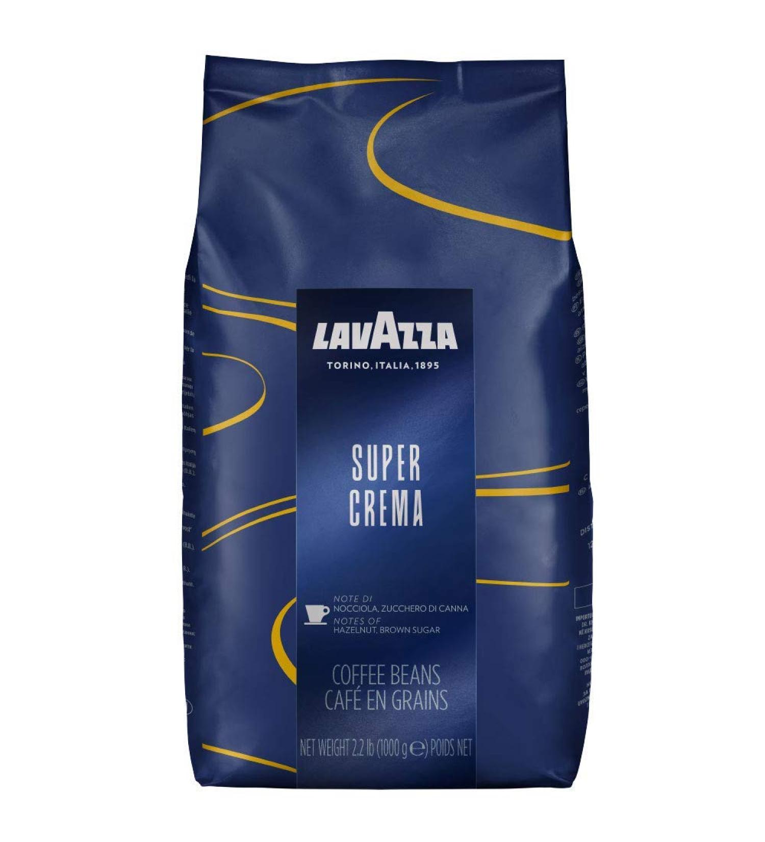 Lavazza Super Crema Lot de 6 f ves enti res