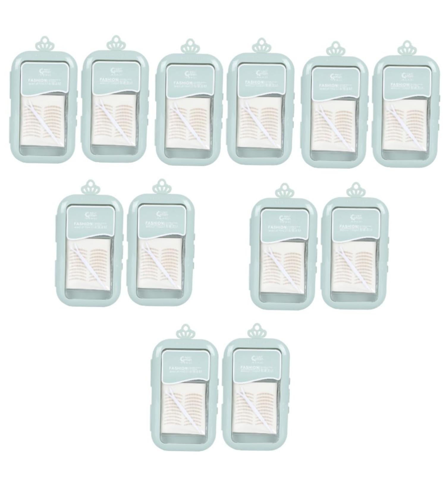minkissy 12 Boxes Double Eyelid Sticker Double Side Tape Two Sided Tape Double Stick Tape Eye Lift Eye Decoration Eyelid Lifter Strips Eye Eyes Cosmetics Accessories Mesh Girl - Buy Online on GoSupps.com