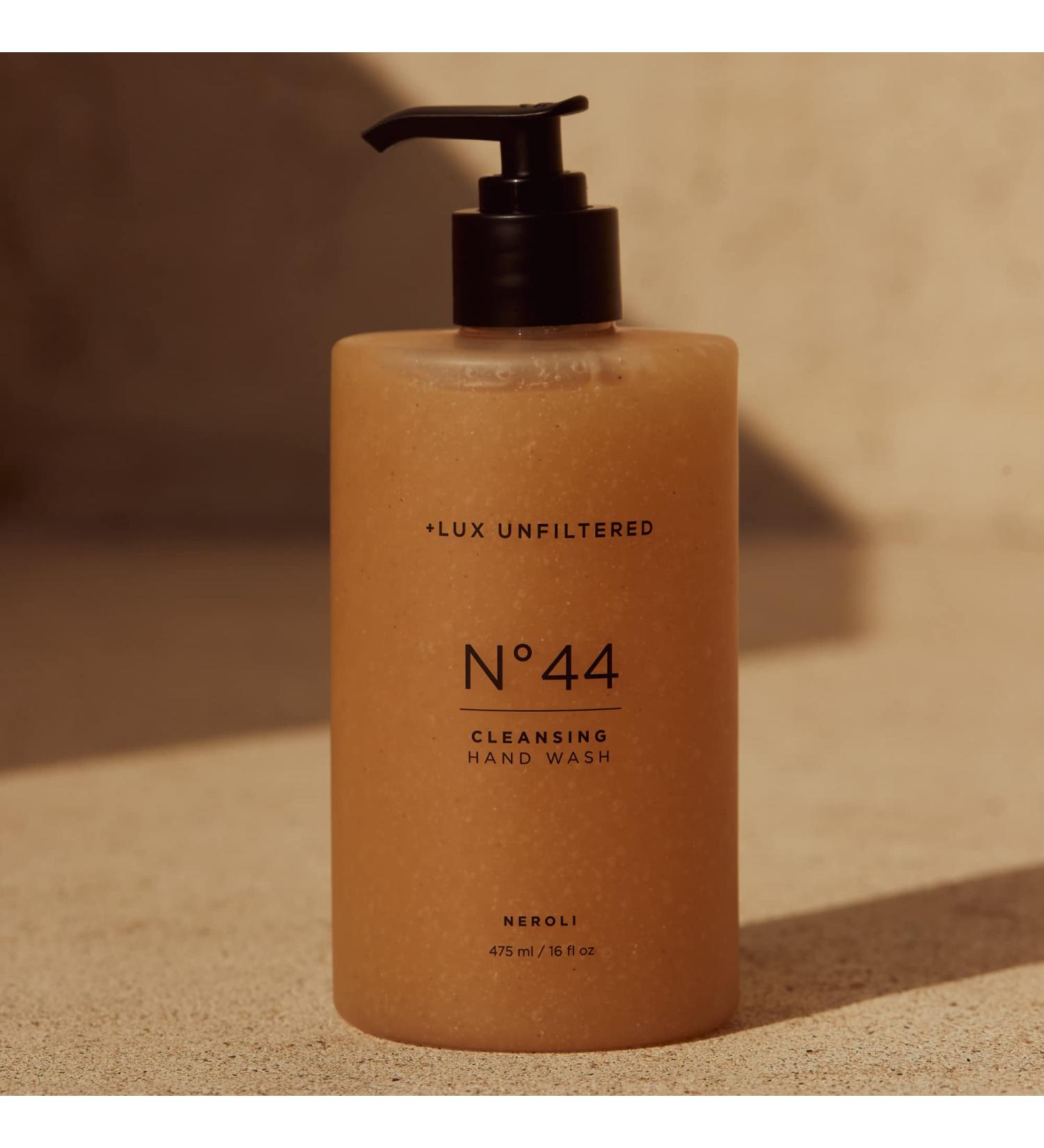 Lux Unfiltered N 44 Neroli Hand Wash - Moisturizing Liquid Soap for Men & Women - Gluten-Free, Cruelty-Free & Vegan - Hydrating & Exfoliating - Buy Online on GoSupps.com
