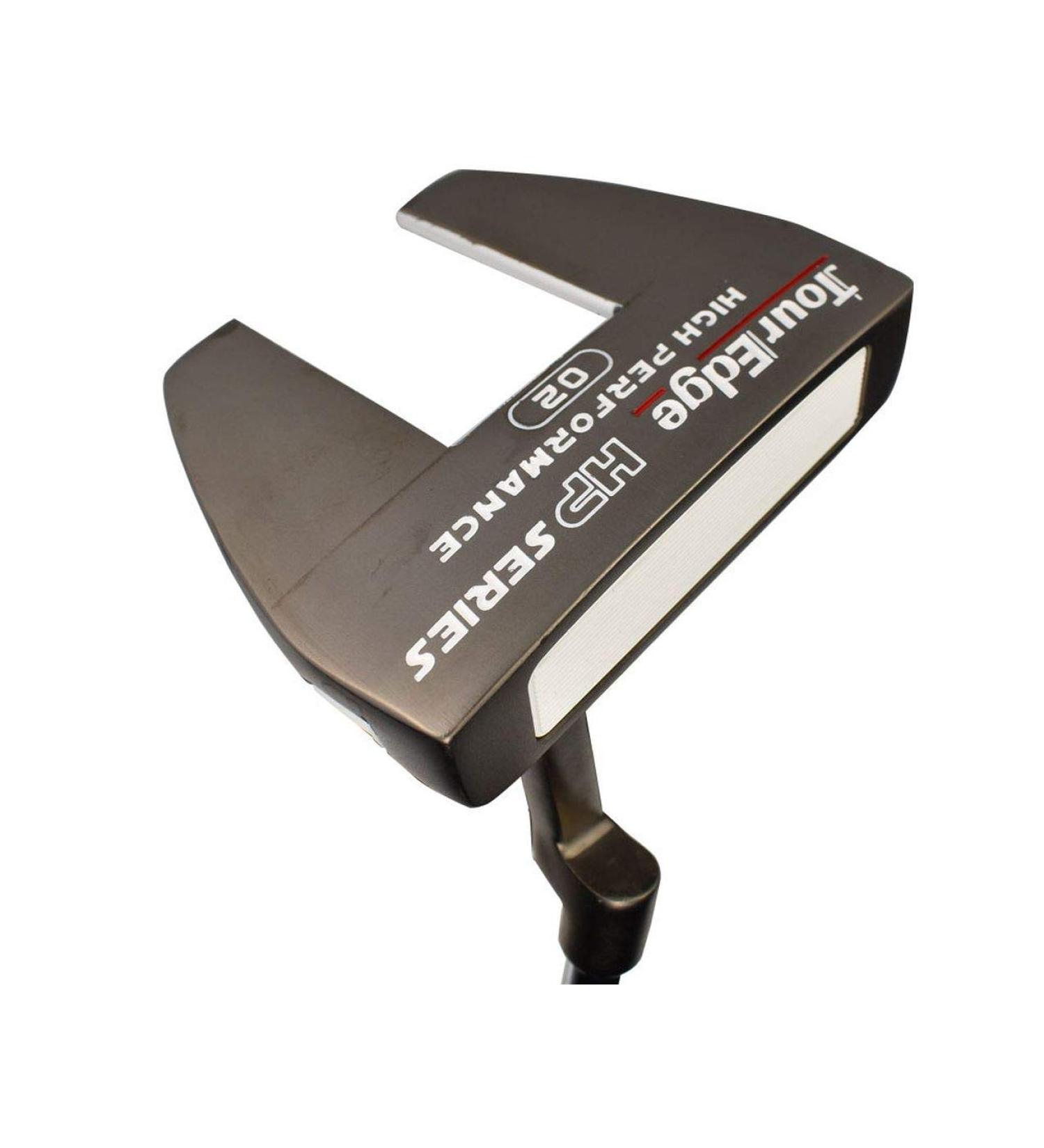 Tour Edge Hp Series Black Putter (Men's, Left Hand, Steel, Uniflex)