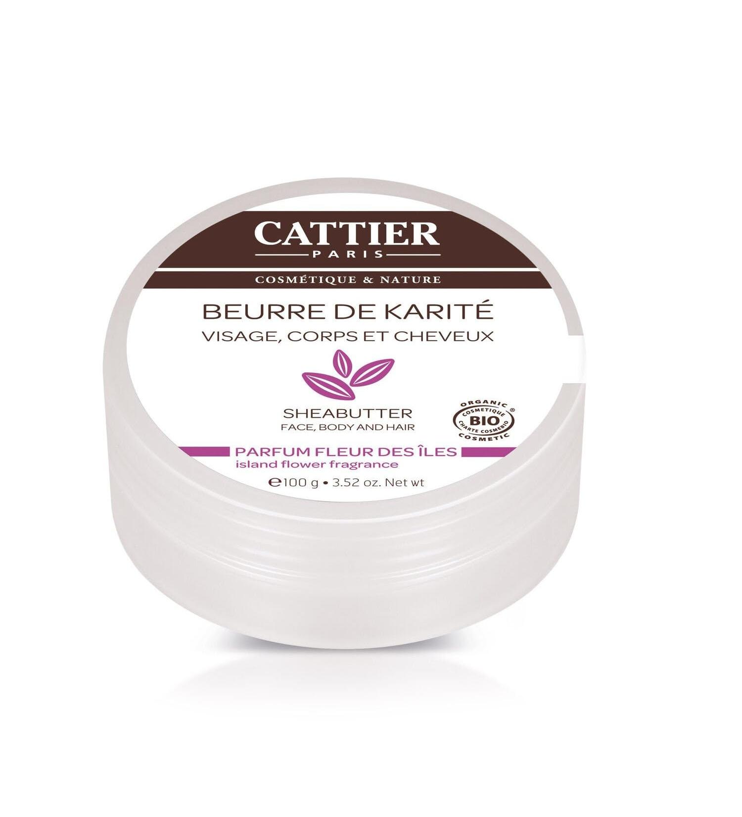 CATTIER Soin Nourrissant Multifonctions Fleur des les Bio R pare et Prot ge Peau et Cheveux (Pot 100g) - Le Lot De 3