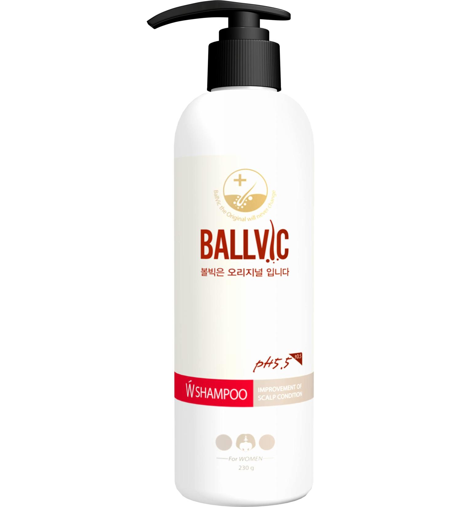 BallVic W Shampoo for Women - Hair Regrowth & Scalp Care | Caffeine & Honey Volumizing Shampoo | PH 5.5 | 8.1 Oz | International Shipping - Buy Online on GoSupps.com
