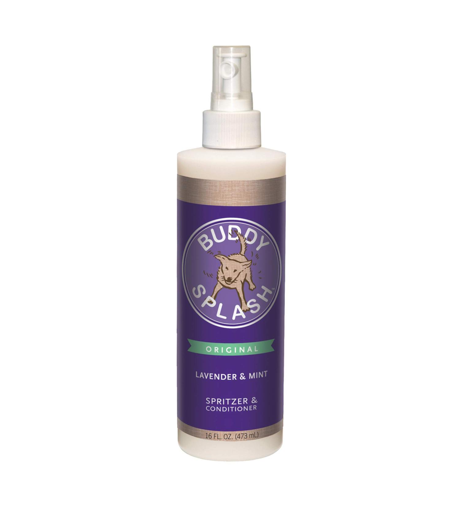 Buddy Splash Dog Deodorizer & Conditioner - Lavender Mint 16 Fl Oz - Buy Online on GoSupps.com